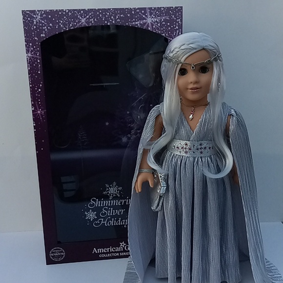 American Girl Other - American Girl 2023 Shimmering Silver Holiday Collector Series Doll